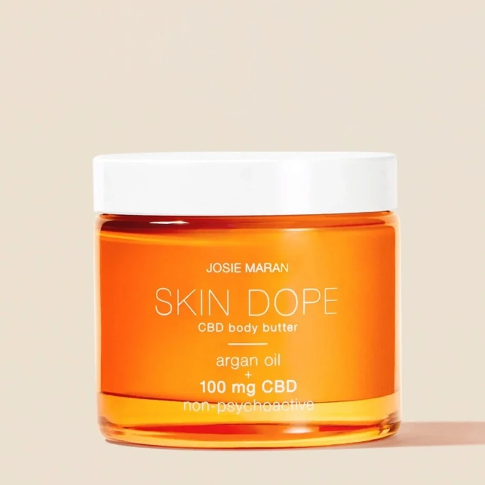 JOSIE MARAN Skin Dope Body Butter Aragon Oil + 100mg NEW in Box - Picture 1 of 7